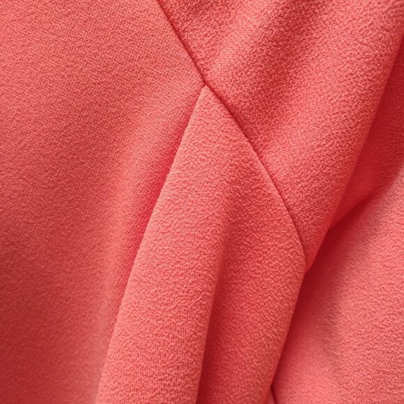 Missguided Neon Orange Long Tie Waist Fitbum Grazer 'Throw It On' Blazer  Sz 2 - Picture 4 of 4